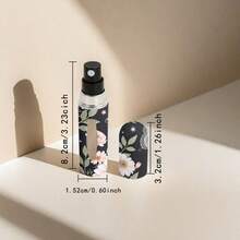 1pc Perfume Packaging Bottle With Flowers And Butterfly Pattern On The Bottom, Reusable Delicate Water Mist Spray Bottle, Travel Perfume Spray Bottle, Multiple Patterns To Choose From, Birthday Gifts For Family And Friends, Holiday Gifts, Suitable For Travel Portable 5ml - X-AYPK-06 - 查看 3