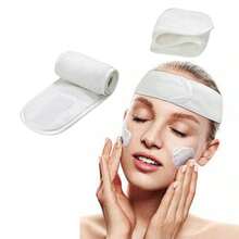 Solid Color Casual Polyester Headband, Suitable For Daily Wear Women Hair Accessories Elegant Hair Band Spa Facial Washing Head Scarf Bath Makeup Sweatband - Multicolor - View 28