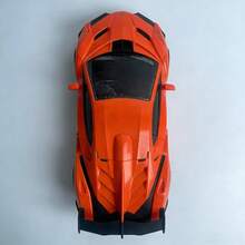 ¡Conviértete en un simulador de  con un solo clic!Este coche de carreras teledirigido es a la vez un rey de la pista y un guerrero transformable.Un coche de carreras teledirigido transformable: ¡un regalo sorpresa encantador para tu hijo!¡El compañero perfecto para cualquier ocasión!Doble transformación y modo de carrera: ¡es tan divertido que no querrás parar!¡Un regalo ideal de cumpleaños o Navidad para niños! - Rojo anaranjado - Ver 3