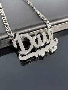 Personalized Birthday Jewelry Set, Custom Name Necklace And Earrings, Personalized Name Jewelry Set - Custom Name Pendant Necklace And Earrings, Inlaid Birthstone Heart Pendant, Diamond Necklace, Name Earrings, Birthstone Jewelry, Gift For Women, Gold-Plated Personalized Jewelry, Suitable For Women, Girls And Teenagers - Multicolor - View 8