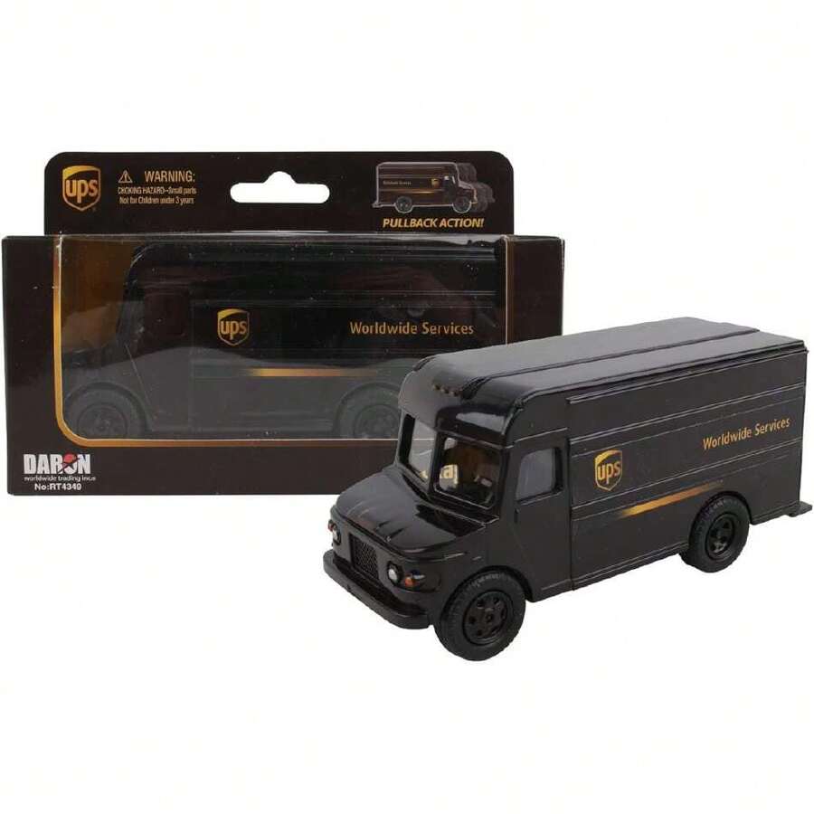 Daron UPS Pullback Package Truck,37856722 - A - Ver 1