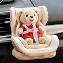 Doll Exclusive Mini Car Safety Seat Ornament, Air Vent Decoration, Cute Doll Vehicle, Healing Car Interior Accessory - Toy Car Seat - View 5