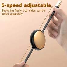 1条120W快充二合一可伸缩充电线，兼容 17 Pro Max/17 Pro/17/Air/16/15/14/13/12/11/XS/XR/8/7/6、S25/S24/S23/S22/S21 Ultra Plus系列 - 彩色 - 查看 4