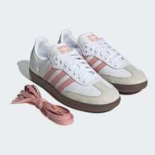 Adidas Samba Wmns Og 'White Hazy Green' Women's IH2752 | Retro Heritage Style, Timeless Silhouette - 粉色 - 查看 5