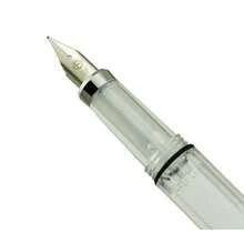 Yongsheng 3008 Piston Fountain Pen  Extra Fine Nib,Transparent SilverTrim 4 Colors Set - 3008SilverTrimEF - 查看 7