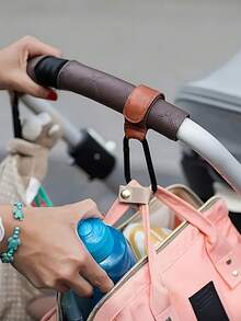 Multi-Functional Hanging Hook - Non-Slip Design, Suitable For Strollers, Diaper Bags, Shopping Bags - Ideal Choice For Moms, Travel Essential, Great Gift - Essential For Storage, Travel Companion, Compact Design, Sturdy Structure, Multi-Purpose Hook, Busy Moms' Must-Have, Handbag Hanger, Handbag Holder - Multicolor - View 4