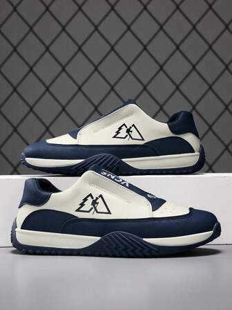 Zapatos deportivos para hombre de nueva colección Primavera/Verano 2025 con cordones, suela gruesa elevada, cómodos, amortiguadores y antideslizantes. Diseño de marca, duraderos y cómodos para uso en exteriores, entrenamiento, fitness y deportes casuales.