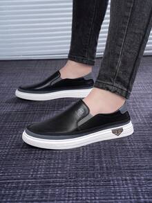 Men's New Loafers, Fashion Simple Versatile Casual Shoes, Lightweight Slip-On Comfortable For Teens, Suitable For Summer Casual, Outdoor Athletic, Vacation Travel, Graduation Gifts, Birthday Dress Accessories Old Money - 723 - View 8