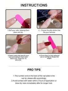 Bộ 24 miếng dán móng tay hình hạnh nhân màu đỏ tía trang nhã, kiểu Pháp, điểm xuyết nơ và ruy băng vàng. Những miếng dán móng tay lấp lánh, phủ kín toàn bộ bề mặt này rất thích hợp làm quà tặng năm mới cho phái nữ, dùng hàng ngày hoặc tự trang trí trong các bữa tiệc. (Dụng cụ làm móng) - Nhiều màu - Xem 6