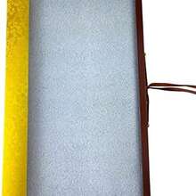 Flylin - Pao de caligrafa china reutilizable, herramienta de prctica de caligrafa mgica, papel de pintura de agua diez mil veces para escribir en casa y escuela (gris)