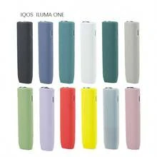 1pc Colorful Hard PC Protective Case For IQOS ILUMA I ONE, Suitable For IQOS Iluma I One Accessories, Made Of PC Leather Plastic Material
