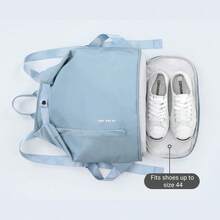 Sports Bag & Travel Bag For Women And Men - Water-Repellent Backpack With Shoe Compartment & Wet Compartment - Bag For Sports, Fitness & Travel - Training Bag, Gym Bag - Hồng - Xem 6