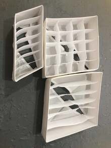 Organizador Colmeia Gaveta Calcinha Cueca Meia Roupa Kit 3