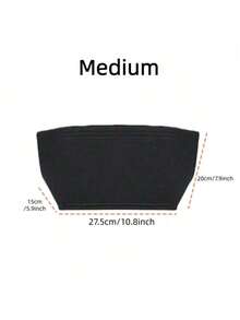 手提包收纳内胆，多口袋毛毡手提包收纳袋，拉链收纳袋，旅行必备内衬