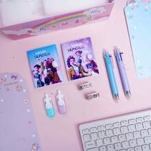New Cartoon Witch Hunting Themed Stationery Set, Creative High-Quality K-Pop Merchandise, Student Supplies & Journaling Kit - Multicolor - View 7