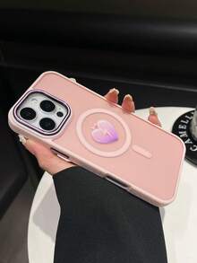 1pc Matte Finish Anti-Slip 2-In-1 Magnetic Protective Case/Cover Compatible With IPhone 11/11 Pro/11 Pro Max/12/12 Pro/12 Pro Max/13/13 Pro/13 Pro Max/14/14 Pro/14 Pro Max/15/15 Pro/15 Plus/15 Pro Max/16/16 Pro/16 Pro Max/16 Plus/17/17 Pro/17 Pro Max/17 Air