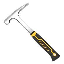 Geological Hammer High Carbon Steel Non-Slip Rubber Handle Rock Pick Hammer Brushed Finish Outdoor Exploration Geological Prospecting Hammer - Multicolor - View 4