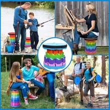 Folding Stools - Mixed Colors - View 3