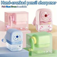 Manual Pencil Sharpener, Student Handheld Pencil Sharpener, Multi-Functional Portable Pencil Sharpener, Back To School Student Supplies, Campus Prizes - Multicolor - View 1