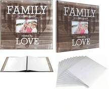 MCS MBI 12.5x13.5 Inch Full of Life and Love Mason Jar Scrapbook Album with 12x12 Inch Pages with Photo Opening (860083) - transparent+lleno de vida - Ver 8
