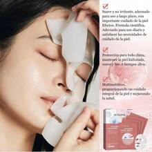 Mascarilla facial reafirmante de colágeno (4 unidades por caja) - Mejora la elasticidad de la piel, reduce líneas finas y arrugas, y proporciona hidratación duradera. Es el regalo ideal para estudiantes o amigos, cuidado de la piel y del rostro. - Collagen - Ver 1