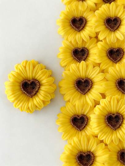 Nuevo molde de vela con forma de margarita, resistente al calor | Molde de silicona de alta elasticidad, multiusos - para hacer velas, yeso/pintura, juguetes de apretón/artículos antiestrés, fondos de fotografía, decoración del hogar para fiestas, regalos para reuniones familiares y regalos hechos a mano. Moldeado en una sola pieza, flexible y fácil de limpiar, reutilizable