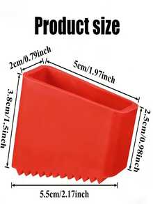 2个重型防滑橡胶梯脚 - 通用替换安全防滑帽，带纹理鞋头，耐用塑料防滑设计，适用于室内外，坚固耐用，适用于玻璃纤维梯子（经济实惠）