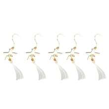 1pc/3pcs/5pcs Al-Adha Hanging Decorations, Tassel Star Crescent Moon Decor For Al-Adha, Home Decor, Room Decor, Wall Decor Gifts Birthday Graduation - Gold - View 15