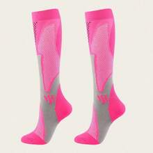 1/3 Pairs/Pack Men Women Outdoor Sports Running Gym Fitness Compression Athletic Socks - 彩色 - 查看 4