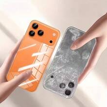 2片/套 全覆盖高清后盖膜，兼容 17 Pro Max/17 Pro，全屏保护膜，48小时自修复，防刮花，水凝胶膜，侧边+后盖屏幕保护膜，屏幕保护必备品，适用于日常、办公、家庭使用，防水防震防摔防刮花。 - 無色 - 查看 3