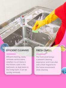 多用途家用清洁剂，温和清洁厨房电器、台面及各种污渍