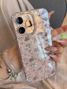 Tulip Floral Pattern Transparent Phone Case, Compatible With IPhone 17/16/15/14/13/12 Pro Max Plus/11, Fashionable And Shock-Resistant, Gift Packaging - Floral Bunny - View 4
