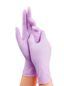 Powder-Free Disposable Nitrile Gloves, Available In S/M/L/XL, Durable Household Cleaning Gloves, Suitable For Kitchen, Bathroom, Cleaning, Food Handling, Tattoo, Beauty, Hair Dye, Pets, Salons, Cleaning Supplies, Small Appliances (No Packaging Box)