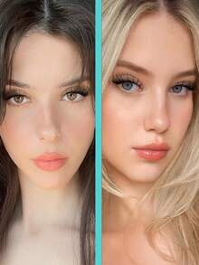 10 Pairs Of Fox Eye Cat Eye Style False Eyelashes, Natural Appearance, Featuring Synthetic Mink Fibers, They Are Soft In Texture, Thick, And Curled, With Elongated And Fluffy Outer Corners That Resemble Fox Eyes, Full Strip Handmade Fake Lashes, Lightweight, For Glamorous Eye Makeup, Easily Enhancing Your Eye Appearance |Cat Eye Effect | Elegant Design| Strips Eyelash| - fox eye lashes - View 8