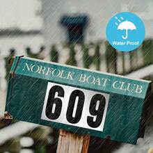 60 Numbers, Reflective Adhesive Mailbox Number Pack, 3 Inch, Waterproof Number Stickers Signs, Door, Trucks, Home, Business, Address Number - 1 PACK(60 Numbers) - View 3