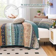 Quilt Sets - Brown Green - View 2