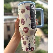 HydrojugTraveler 32 Oz/40 Oz Water Bottle With Handle & Flip Straw - Fits In Cup Holder, Leak Resistant Tumbler-Reusable Insulated Stainless Steel & Rubber Base - Gifts For Women & Men - THỂ THAO - Xem 4