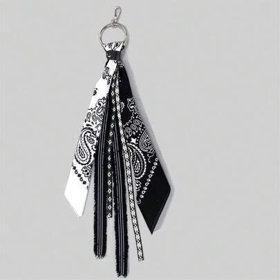 1件嘻哈风腰果花头巾腰链裤挂饰，男女通用街头时尚配饰