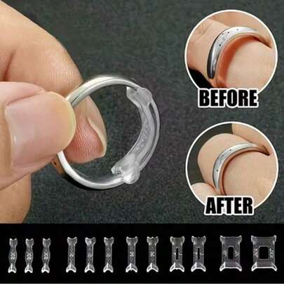 12PCS Ring Adjustment Pad Ring Size Adjustment Pad Ring Adjustment Pad Ring Adjustment Fixed Reduction Pad