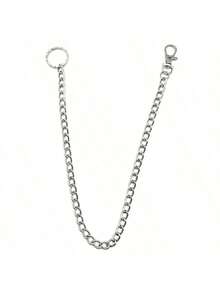 1 件装多功能嘻哈裤链，ins 网红彩虹树脂裤链，朋克风可拆卸链