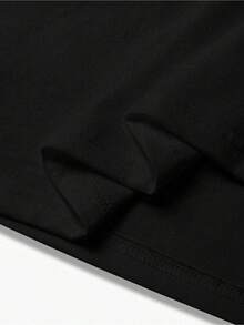 1pcs con camisetas para parejas impresas en love, 100% algodón para parejas, cómodo y transpirable, camisetas de manga corta, regalos de vacaciones, todas las estaciones, blusa de camisa - negro - Ver 3