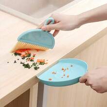 Cat Hamster Dustpan & Broom Set, Professional Pet Cleaning Tools, Rabbit Litter Scoop, Guinea Pig Litter Box Broom Accessories - Multi-color Upgraded Version - View 9