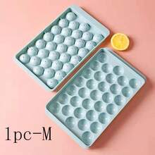 33-Cavity Round Ice Cube Tray, Polished Glossy Surface, Dust-Proof, Suitable For Home Kitchen (33-Cavity Spherical Ice Cube Tray) - Multicolor - View 14