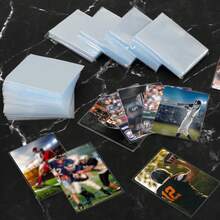 500/1000pcs Transparent Baseball Card Sleeves, Durable Trading Card Sleeves, Plastic Card Protectors Suitable For Standard-Size Cards,Trading Card Top Loaders, Clear Plastic Penny Sleeves, Anti-Fading, Water-Proof, Dust-Proof, Protective Case For Collectible Cards, Sports And Game Cards,Ideal For MTG, Baseball Cards, Sports Cards, And Game Cards - Multicolor - View 6