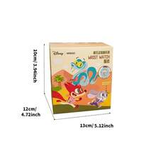 Đồng hồ hộp bí ẩn series Zootopia, mặt đồng hồ hình nhân vật hoạt hình + nhiều loại dây đeo, máy quartz, giao hàng ngẫu nhiên, thích hợp để đeo hàng ngày/sưu tầm, đồng hồ hoạt hình dễ thương (1 chiếc giao ngẫu nhiên) - Nhiều màu - Xem 10