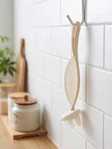 1pc Minimalist Rice Washer Tool, Non-Slip Handle Rice Cleaning Spoon With Draining Board, No Wet Hands Manicure Saver , Multifunctional Food Strainer For Washing Rice Beans Grapes, Detachable & Easy To Clean, Household Essentials - Multicolor - View 6