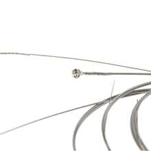 1 set elsträngar för gitarr, strängkit för nybörjare, förnicklade elsträngar med sår, inkluderar plektrum, individuellt förpackade, lämplig för 6-strängad gitarr, gitarrsträngar, folkgitarrsträngar, ersättningsstålsträngar för folkgitarr - Multifärgad - Visa 4