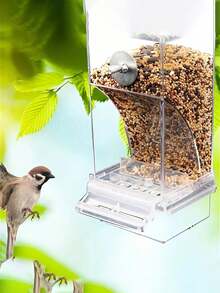Automatic Bird Feeder - Pet Feeder, Suitable Gift For Pet Owners