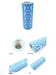 1pc Foam Roller, EVA Hollow Yoga Pilates Muscle Relaxation Roller For Fitness