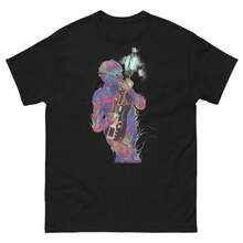 Muse Matt Bellamy Connectomes Design T-Shirt - 黑色 - 查看 1